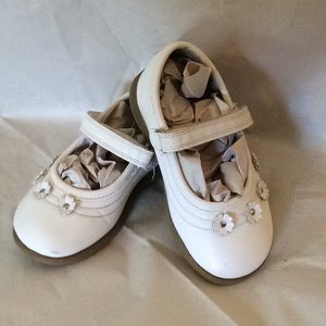 White Mary Jane Toddler Dress Shoes